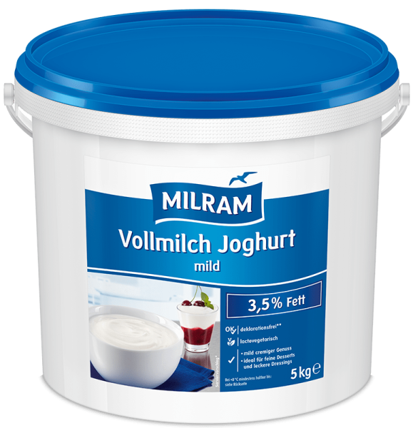 Milde Volle yoghurt 3,5% vet 5kg Milde Volle yoghurt 3,5% vet 5kg