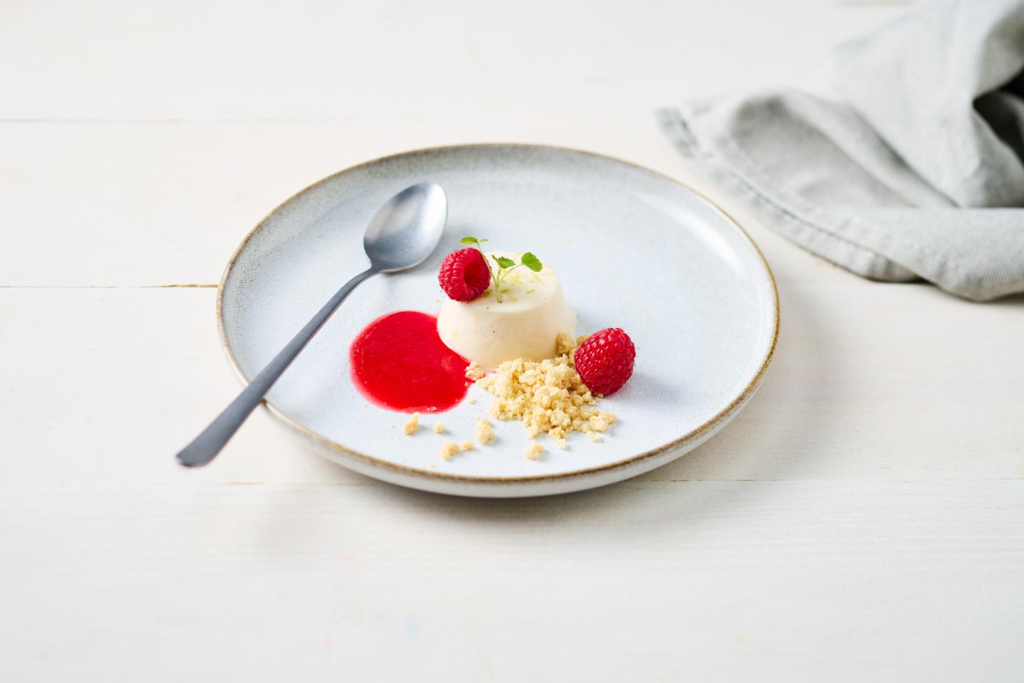 Panna Cotta met kaneel en vanille
