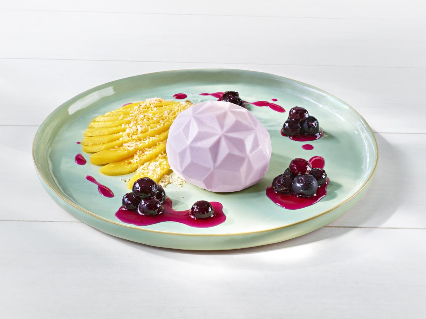 Frozen yoghurt kers