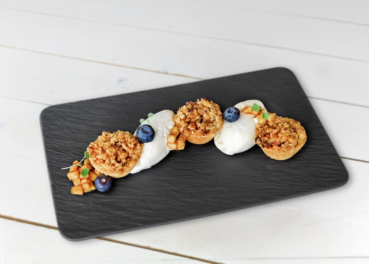 Recept - Appelgebakje met slagroom