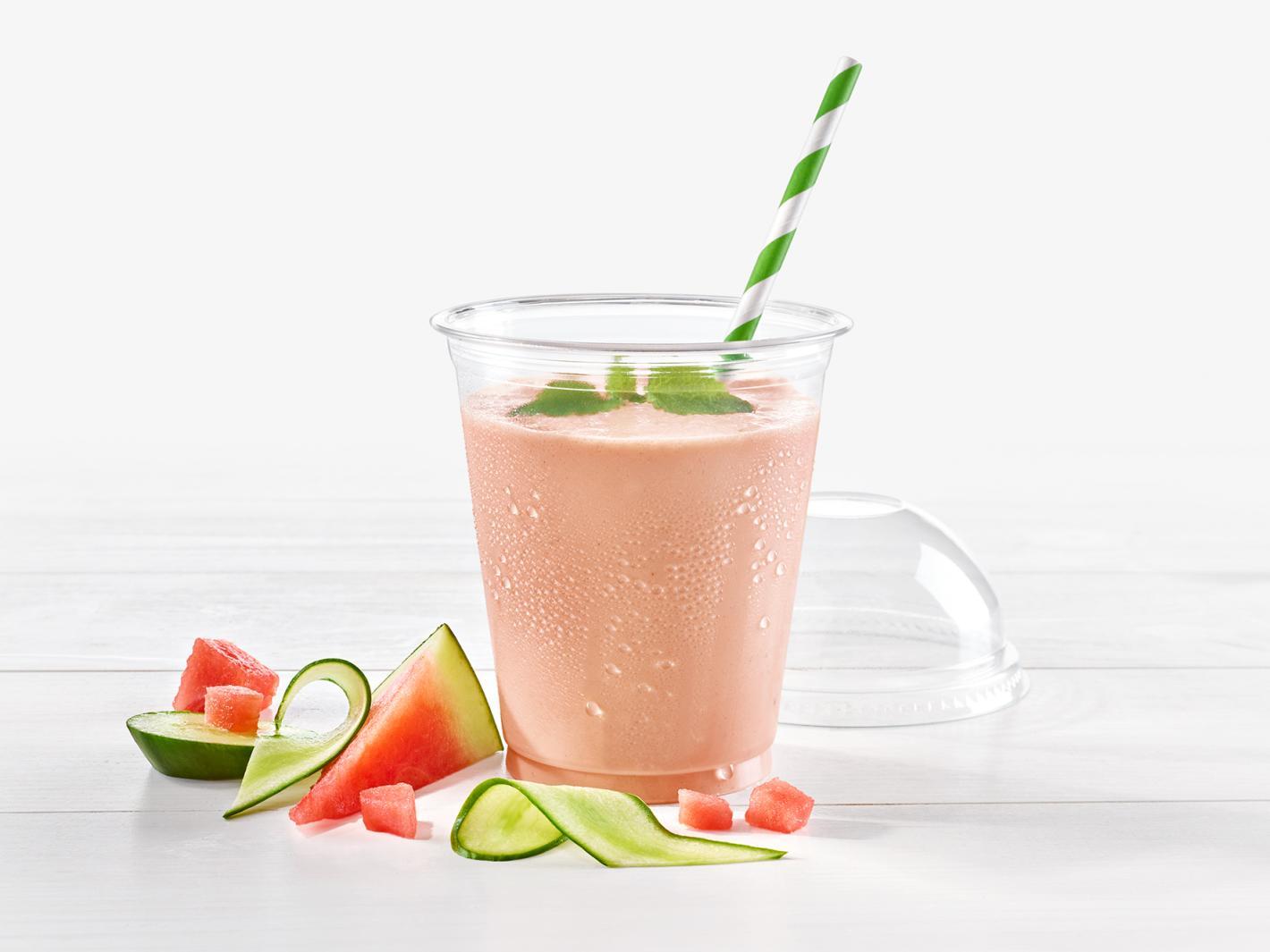 Komkommer-meloen smoothie Komkommer-meloen smoothie