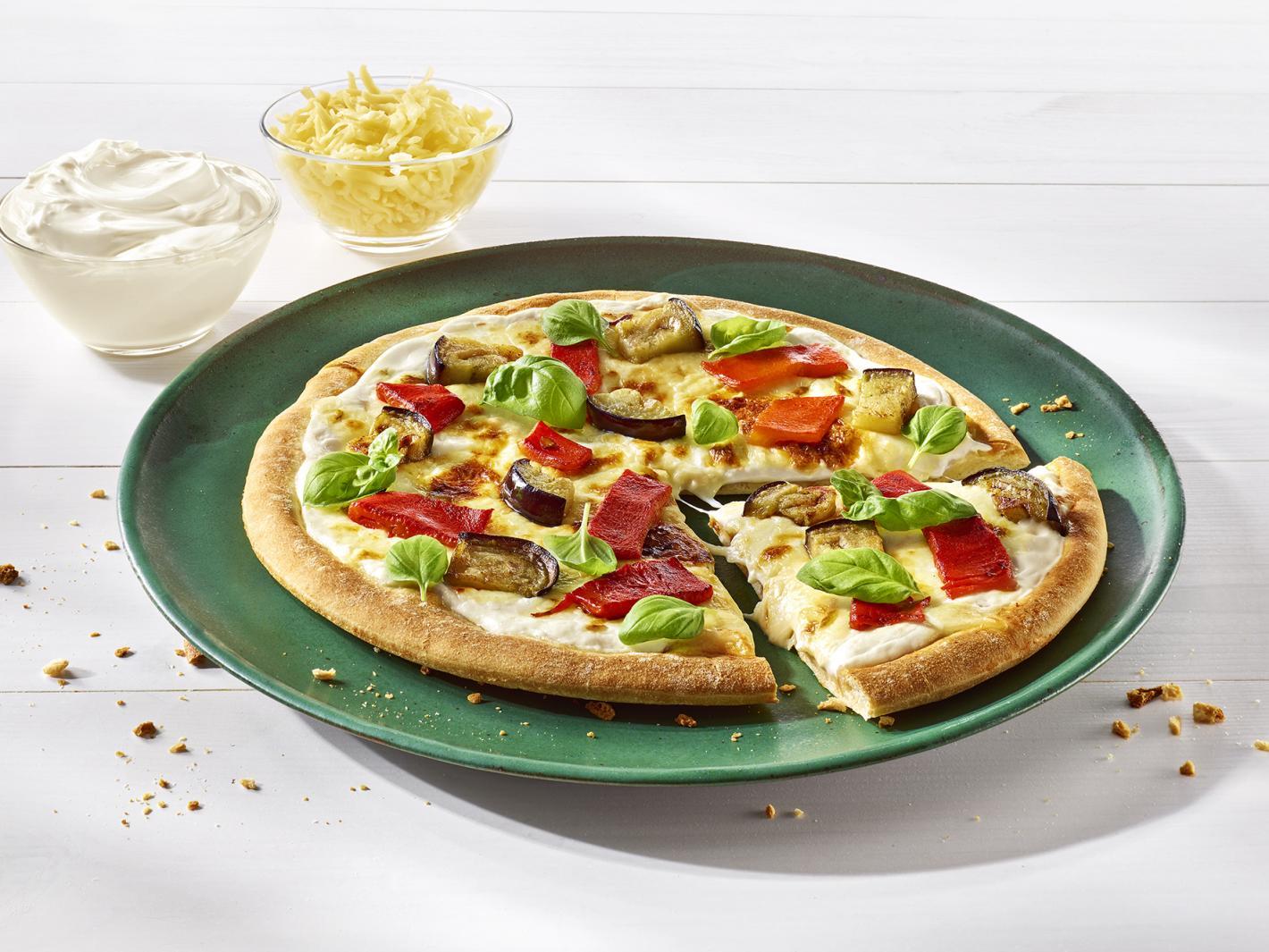 Mediterraanse pizza Bianco Mediterraanse pizza Bianco
