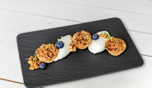 Recept - Appelgebakje met slagroom