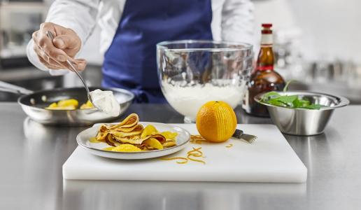 Rezept - Crêpes Suzette