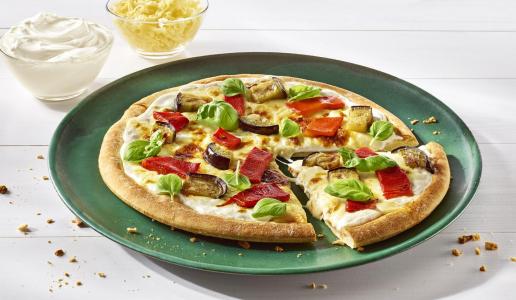 Mediterraanse pizza Bianco