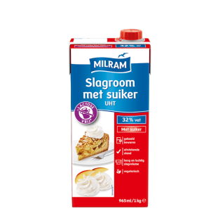 Slagroom met Suiker